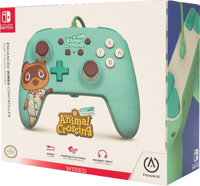 Mando Power A Enhanced Wired Controller Animal Crossing Tom Nook