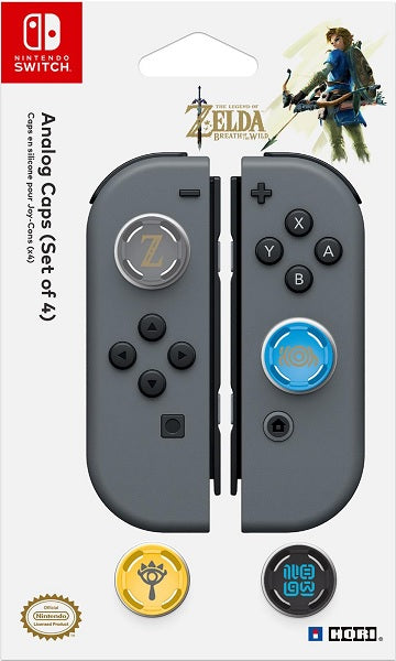 Grips Hori Analog Caps Zelda: Breath Of The Wild (set 4 Uds.)