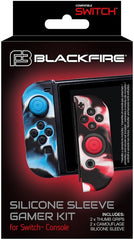 Funda de silicona Blackfire Silicone Sleeve Gamer Kit 2 Thumb+ 2 Silicone Sleeve (camuflaje ) (oled)