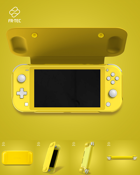 Switch Lite Fr-tec Flip Case Yellow (amarillo) (lite)