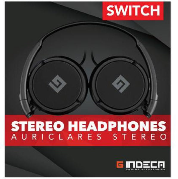 Cascos Indeca Auriculares Stereo Headphones Plegables
