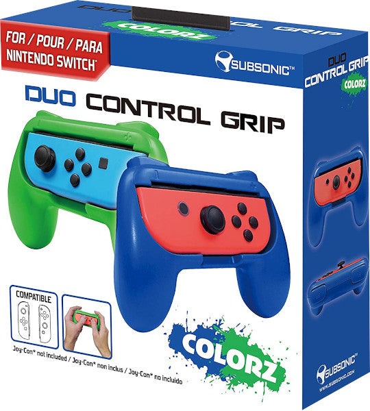 Grips Subsonic Duo Control Grip Colorz (blue/green)