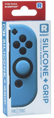 Funda de silicona Fr-tec Silicone + Grip For Joy-con Derecho (right) Azul