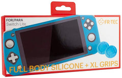 Funda de silicona Fr-tec Full Body Silicone + 2 Xl Grips Azul (lite)