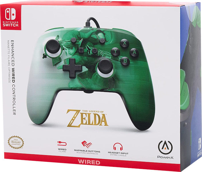 Mando Power A Enhanced Wired Controller The Legend Of Zelda Heroic Link