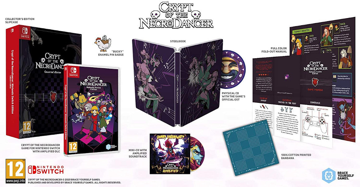 Crypt Of The Necrodancer Collectors Edition Nintendo Switch