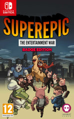 Superepic The Entertainment War (badge Edition) Nintendo Switch