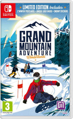 Grand Mountain Adventure Wonderlands Limited Edition (2 Postcards/logo/stickers) Nintendo Switch