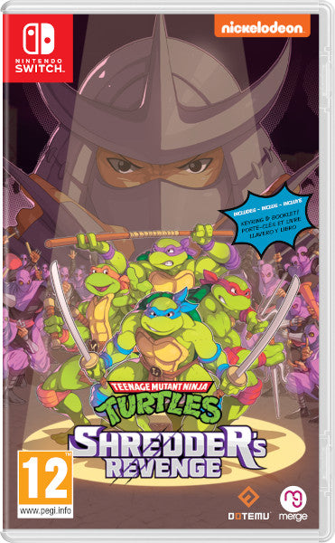 Teenage Mutant Ninja Turtles:shredder'srevenge( Incluye Llavero/libro) Nintendo Switch