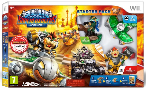 Skylanders Superchargers Racing Starter Pack (incluye Figura Bowser Compatible Con Amiibo) Nintendo Wii