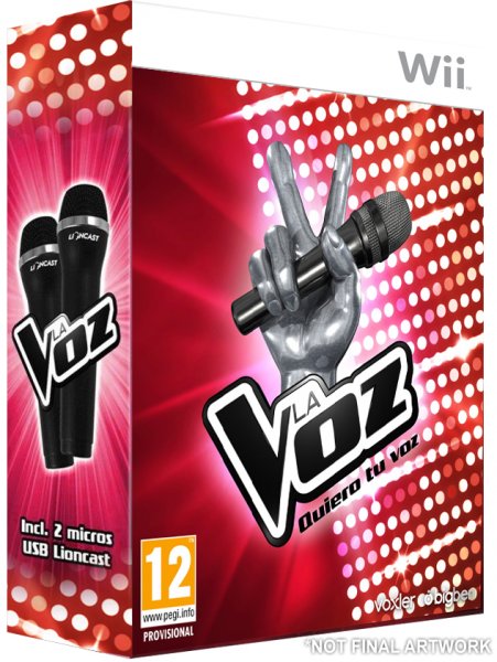 La Voz: Quiero Tu Voz + 2 Microfonos (wii U) Nintendo Wii