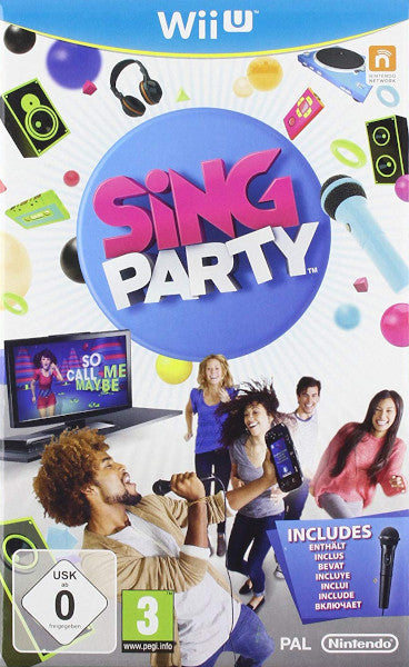 Sing Party + Microfono Nintendo Wii U