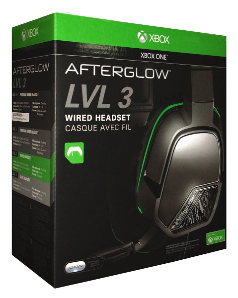 XBOX ONE Afterglow Wired Headset Black Lvl 3 (xbone)