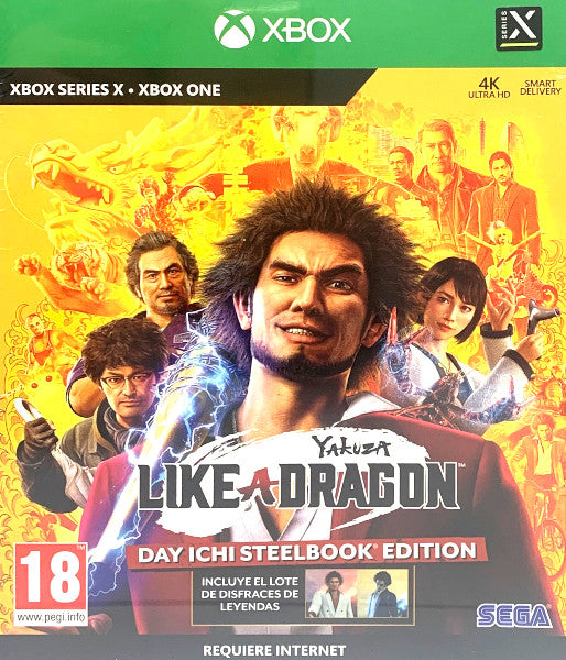 Yakuza Like A Dragon: Day Ichi Steelbook Edition (xbox Series) Xbox One