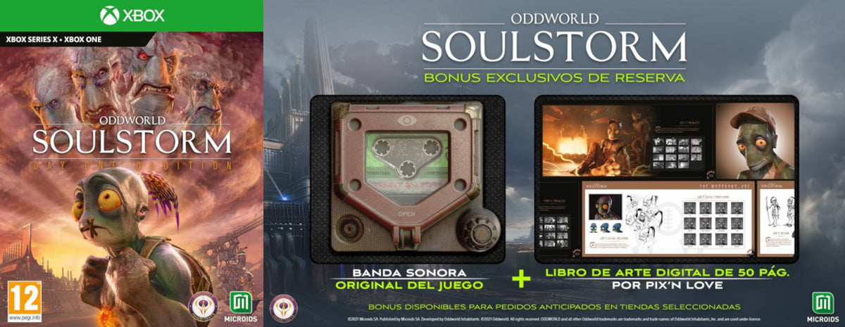 Oddworld Soulstorm Day One Oddition (xbone) Xbox Series X