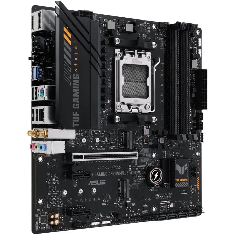 Placa Base Asus TUF GAMING A620M-PLUS WiFi Socket AM5/ DDR5/ PCIe 4.0/ Micro ATX