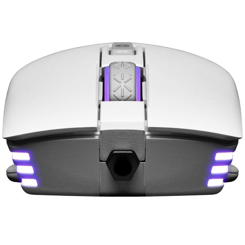 Ratón Gaming EVGA X12/ Hasta 16000 DPI/ Blanco