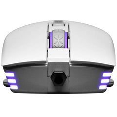 Ratón Gaming EVGA X12/ Hasta 16000 DPI/ Blanco