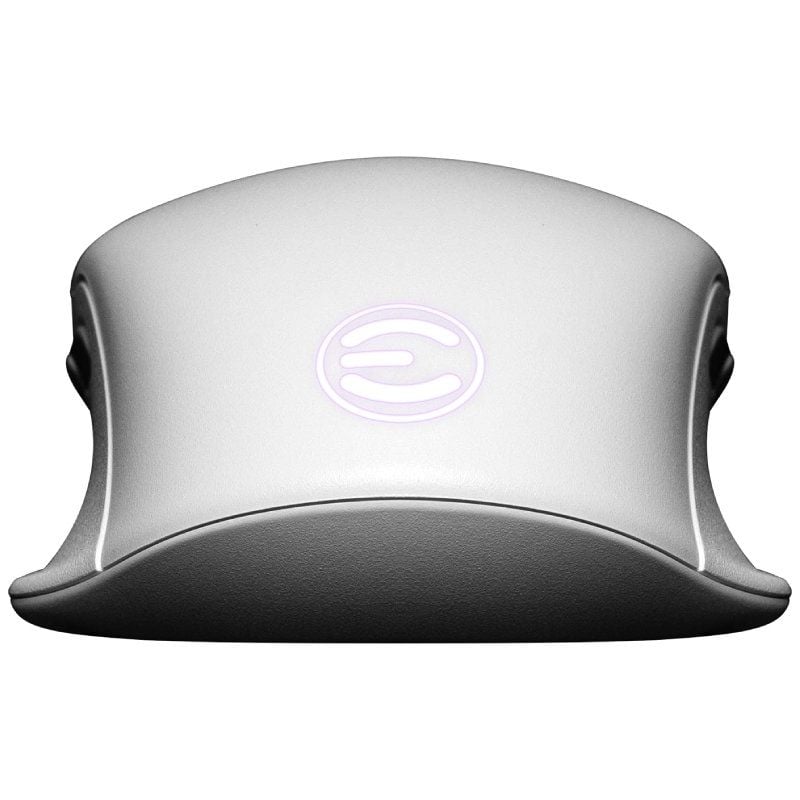 Ratón Gaming EVGA X12/ Hasta 16000 DPI/ Blanco