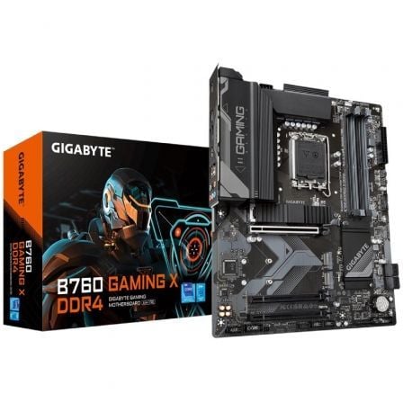 Placa Base Gigabyte B760 GAMING X DDR4 Socket 1700/ DDR5/ PCIe 4.0