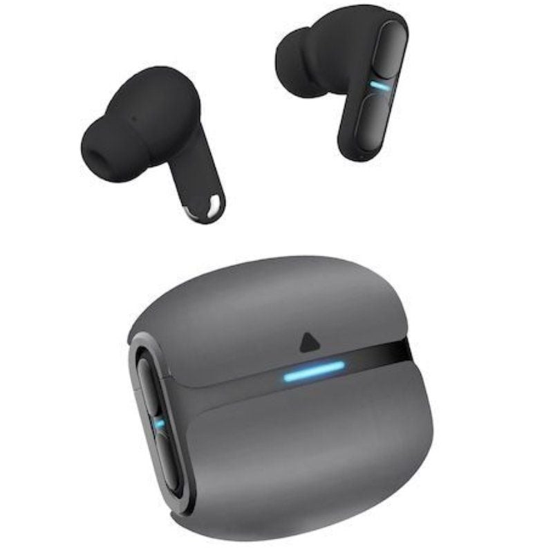 Auriculares Bluetooth Leotec TWS Gaming Nebula Fit con estuche de carga/ Autonomía 7.5h/ Negros