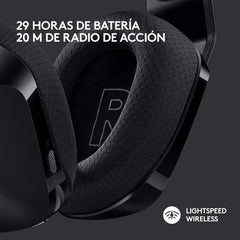 Auriculares Gaming Inalámbricos con Micrófono Logitech G733/ Negros