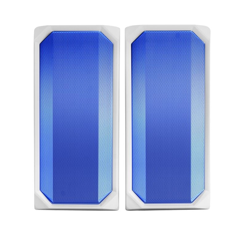 Altavoces con Bluetooth Mars Gaming MSRGBW/ 15W/ 2.0/ Blancos
