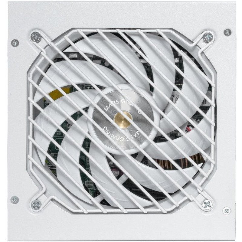 Fuente de Alimentación Mars Gaming MPB850SIM/ 850W/ Ventilador 14cm/ 80 Plus Bronze/ Blanca