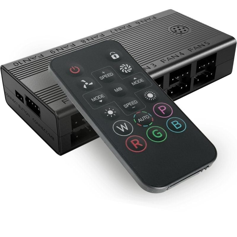 Controladora Hub A-rgb Mf-hub Negro Mars Gaming