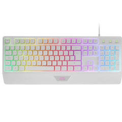 Pack Gaming Mars Gaming MCP124/ Teclado H-MECH + Ratón ptico + Alfombrilla/ Blanco