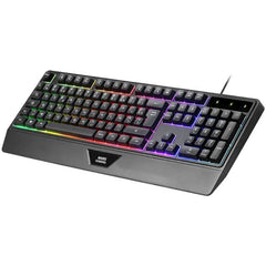 Pack Gaming Mars Gaming MCP124PROES/ Teclado + Ratón ptico + Auriculares + Alfombrilla