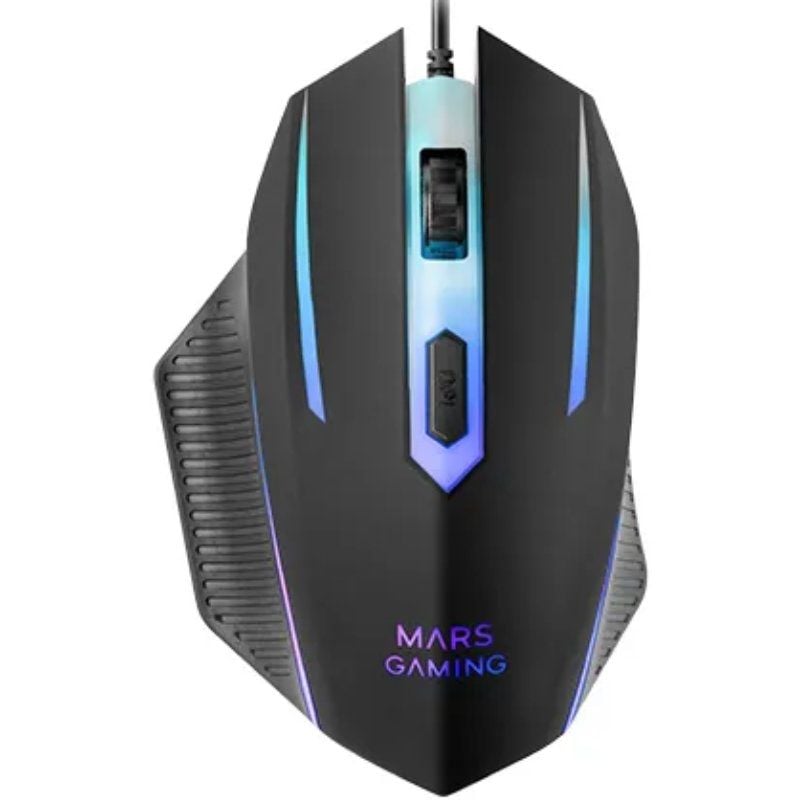 Pack Gaming Mars Gaming MCP124PROES/ Teclado + Ratón ptico + Auriculares + Alfombrilla