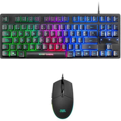 Pack Gaming Mars Gaming MCPTKLES/ Teclado + Ratón ptico