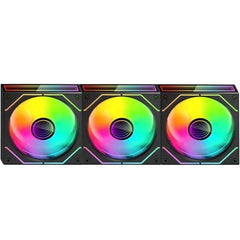 Pack 3 Ventiladores Mars Gaming MF-3DPROKIT/ 12cm + HUB + Mando a Distancia/ ARGB