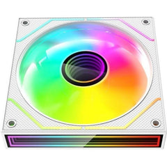 Pack 2 Ventiladores Mars Gaming MF-3DPROX2/ 12cm/ ARGB/ Blancos