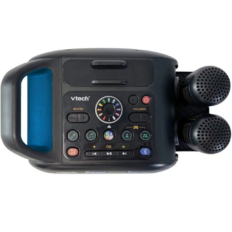 Altavoz con Bluetooth Vtech Karaoke light party Duo Disco edition/ Incluye 2 microfonos