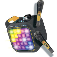 Altavoz con Bluetooth Vtech Karaoke light party Duo Golden edition/ Incluye 2 microfonos