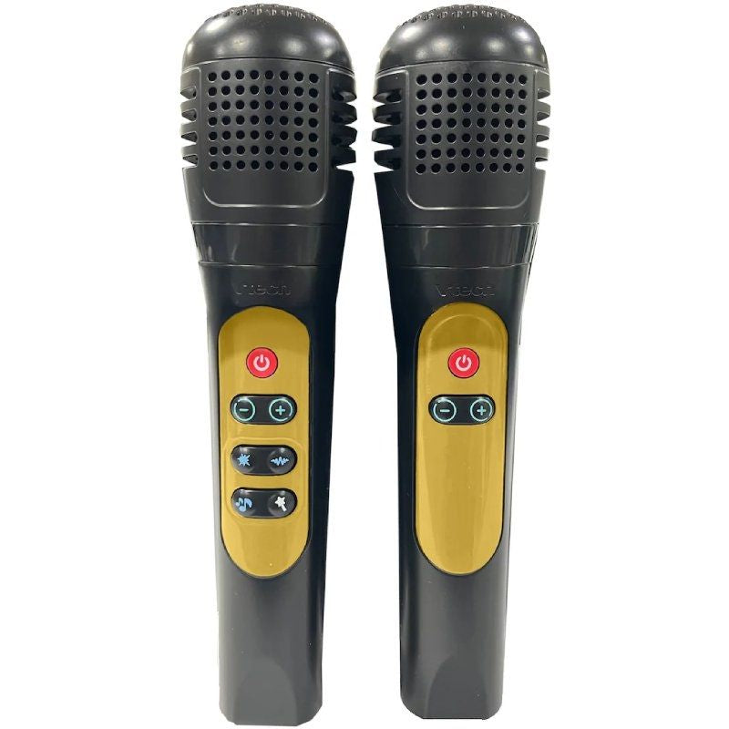 Altavoz con Bluetooth Vtech Karaoke light party Duo Golden edition/ Incluye 2 microfonos