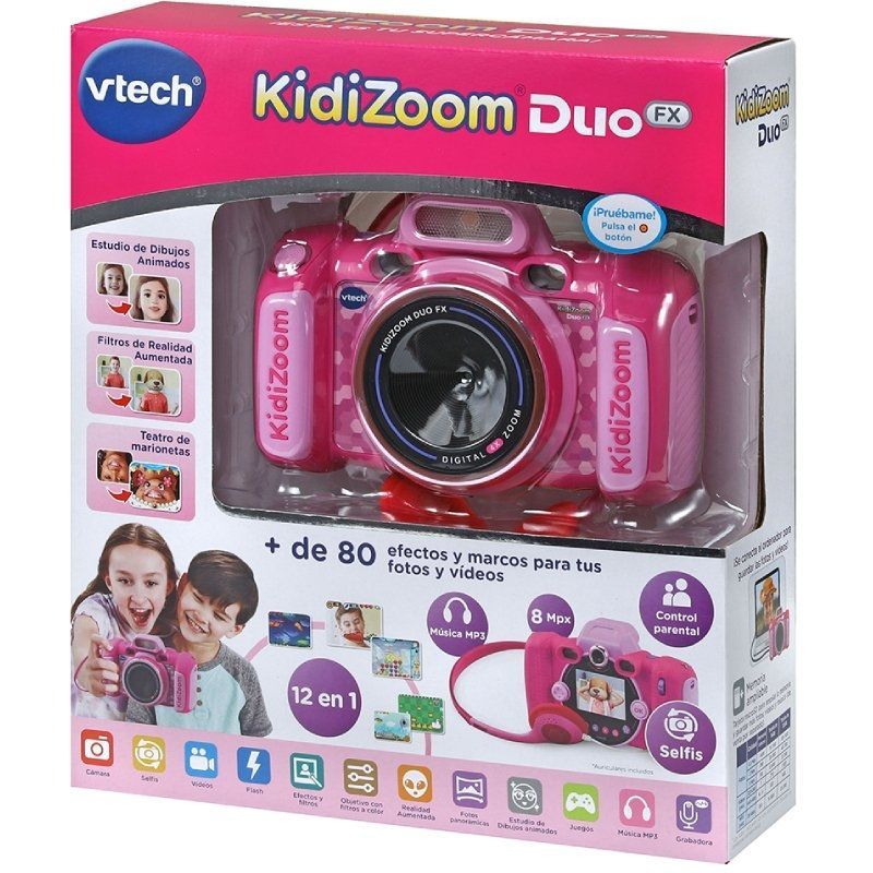 Cámara Digital Infantil VTech/ 8MP/ Zoom ptico 4x/ Rosa