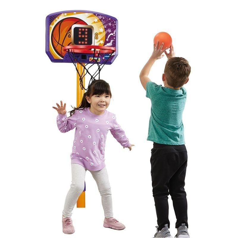 Canasta de Basket con Pantalla Electrónica Vtech/ Desde 1m hasta 1.40m