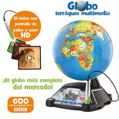 Globo Terráqueo VTech Globo Interactivo Multimedia/ Pantalla LCD