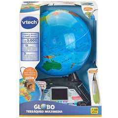 Globo Terráqueo VTech Globo Interactivo Multimedia/ Pantalla LCD