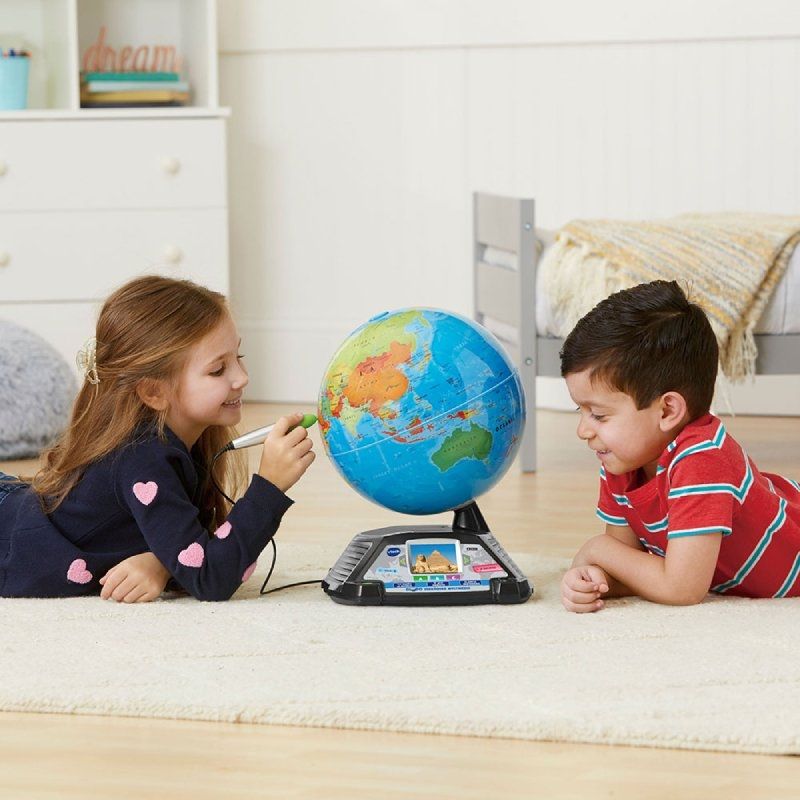 Globo Terráqueo VTech Globo Interactivo Multimedia/ Pantalla LCD