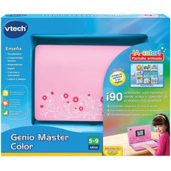 Portátil Infantil VTech Genio Máster Color Bilinge/ Rosa
