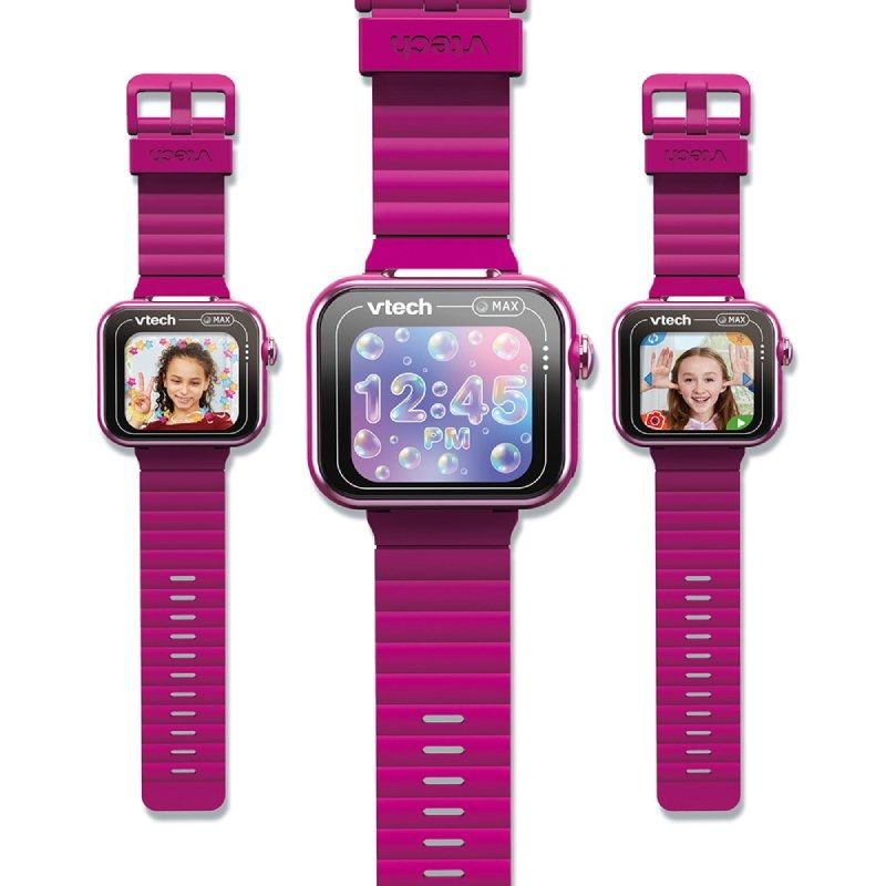 Smartwatch VTech Kidizoom Smartwatch Max/ Notificaciones/ Frambuesa