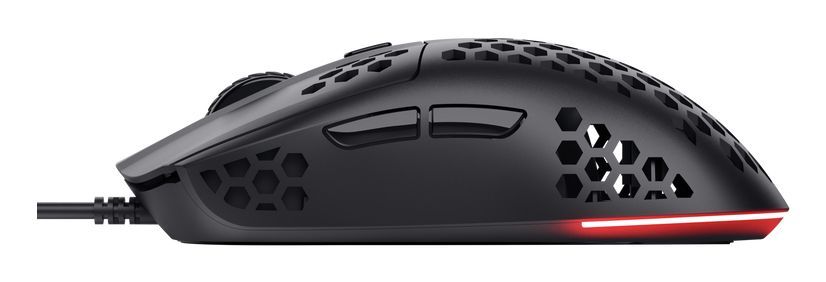 Ratón Gaming Trust Gaming GXT 929 Helox/ Hasta 6400 DPI/ Negro