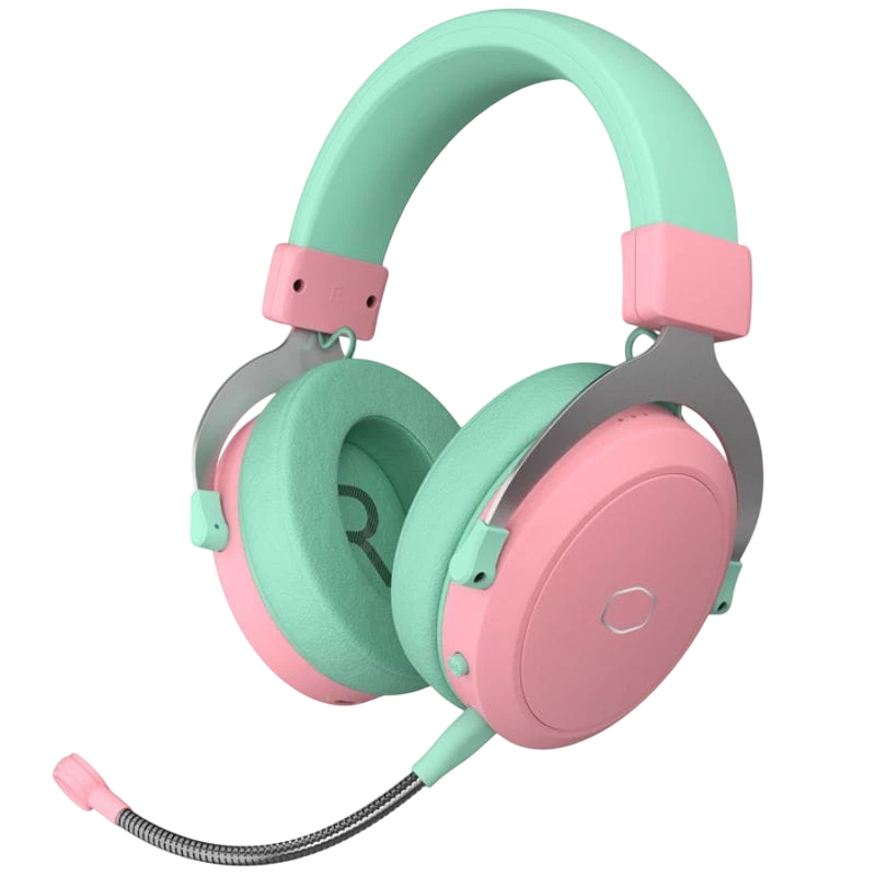 Cooler Master CH351-MC Rosa/Verde - Auriculares Gaming