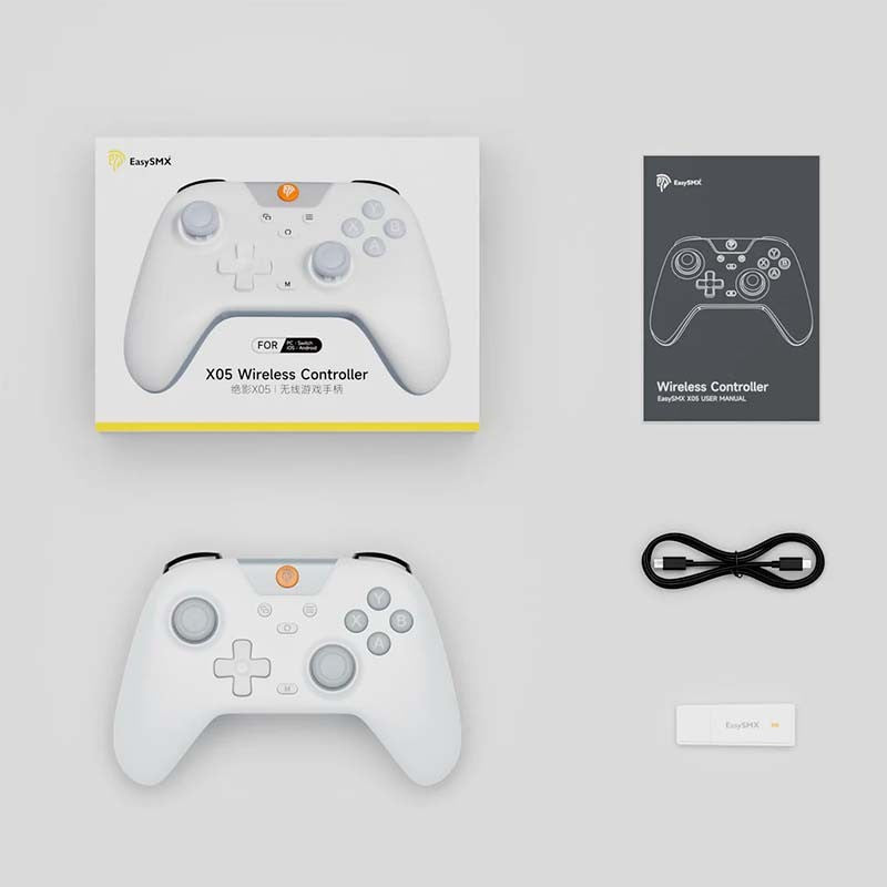 Gamepad EasySMX X05 Negro - Mando para PC, Nintendo Switch y Smartphone (Android e iOS)