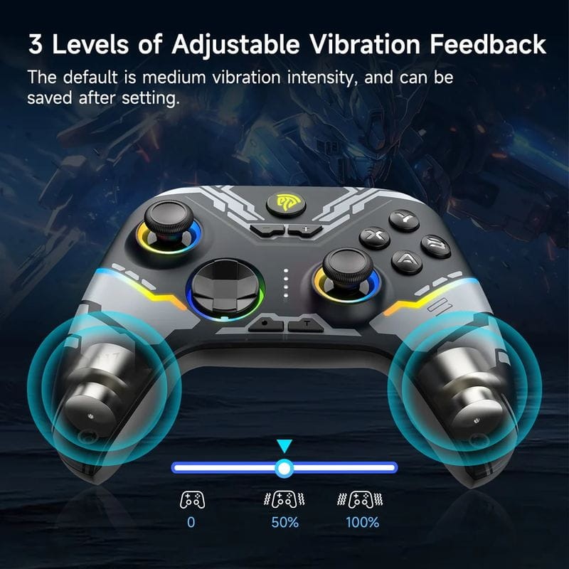 Mando EasySMX X15 Starry Sky - Gamepad para PC, Nintendo Switch y Smartphone (Android e iOS)