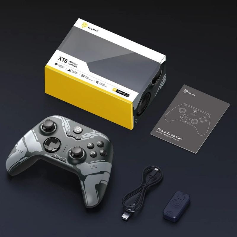 Mando EasySMX X15 Starry Sky - Gamepad para PC, Nintendo Switch y Smartphone (Android e iOS)